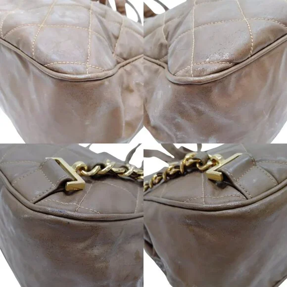 2831745AU (EH) Chanel Backpack Bag Brown Leather w/Bracelet - Picture 7 of 14